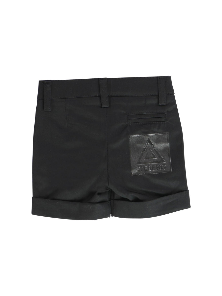 Bermuda neri in cotone BMICE4109B NERO Iceberg 