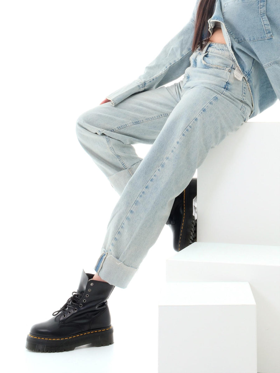 Jeans phoebe Vicolo azzurro in denim DD5126 DNM Vicolo 