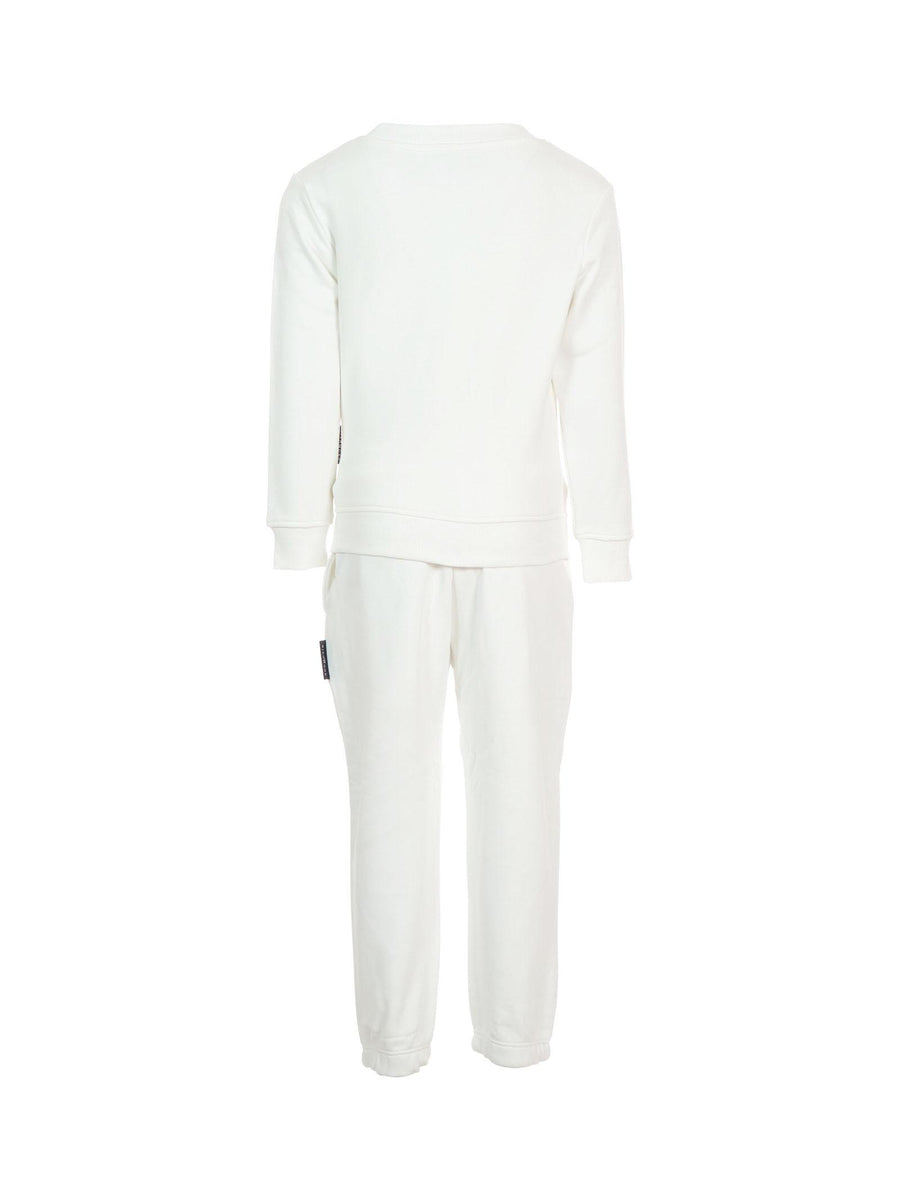 Completo John Richmond bianco con logo tono su tono RBA25006CF OFF-WHITE John Richmond 
