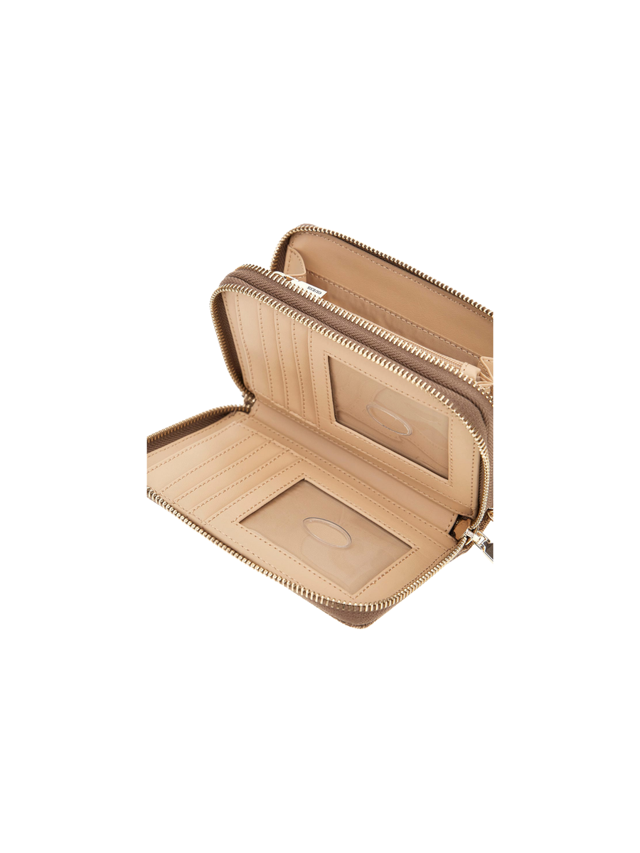 Portafoglio Guess beige con logo 4G all over SWSG7459164 LTL Guess 