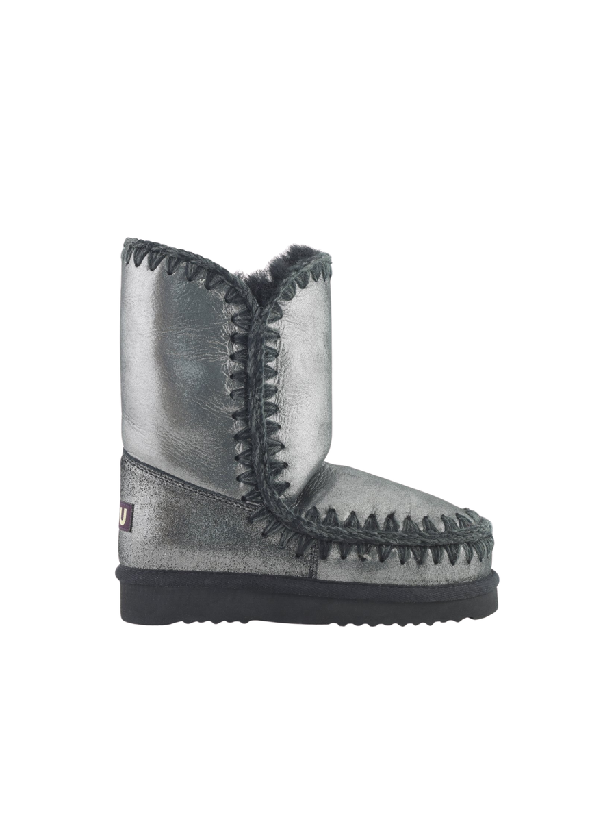 Mou "Eskimo 24 Special Leather" microglitter neri MU.FW101000C MGBLK Mou 