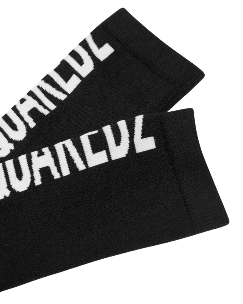 Calzini Dsquared neri con logo a contrasto DQ2358 DQ900 Dsquared 
