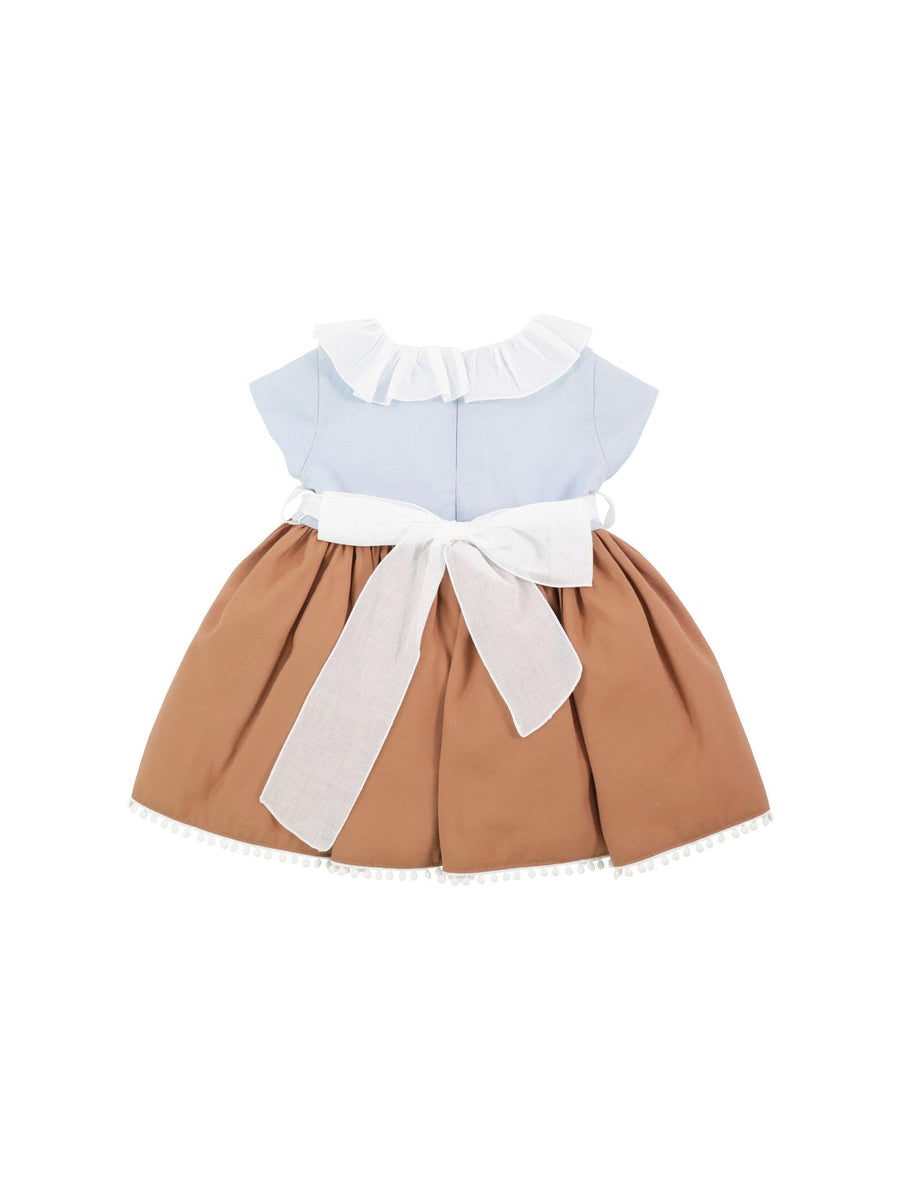 Abito tabacco e azzurro EM800MC C14TAB Marlù 