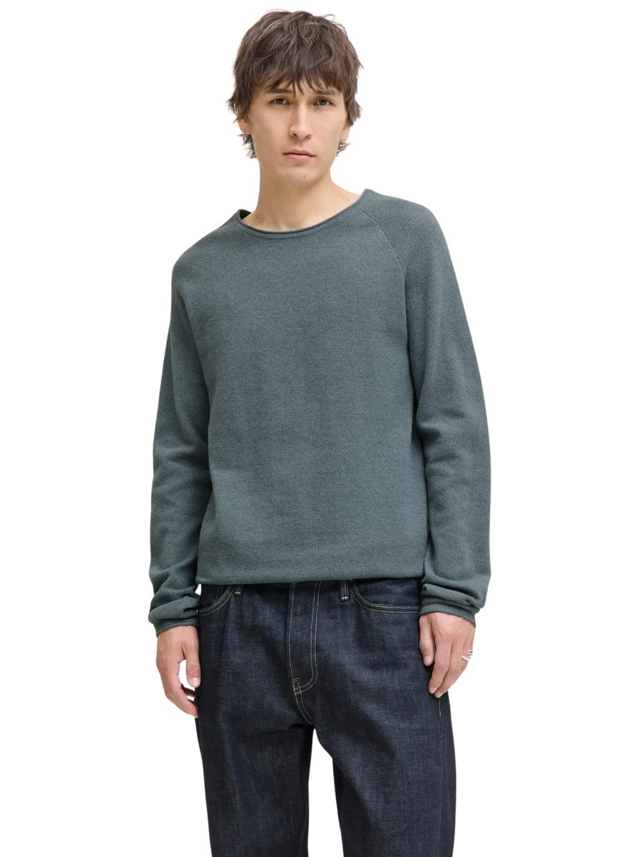 Maglione Jack & Jones verde salvia 12157321 Stormy Weather Twist Jack & Jones 