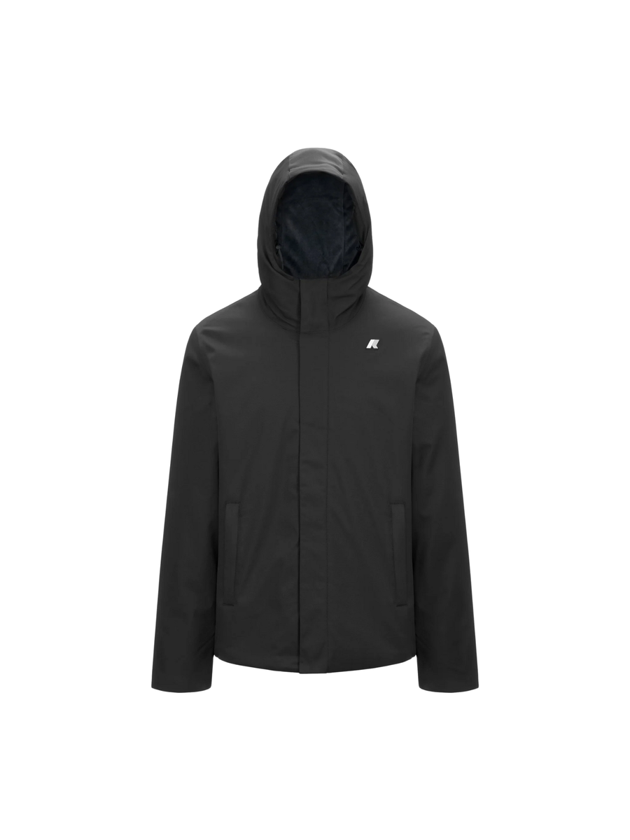 Giubbino "Jacko Twill Marmotta" K-Way nero K8133DW AL8 K-WAY 