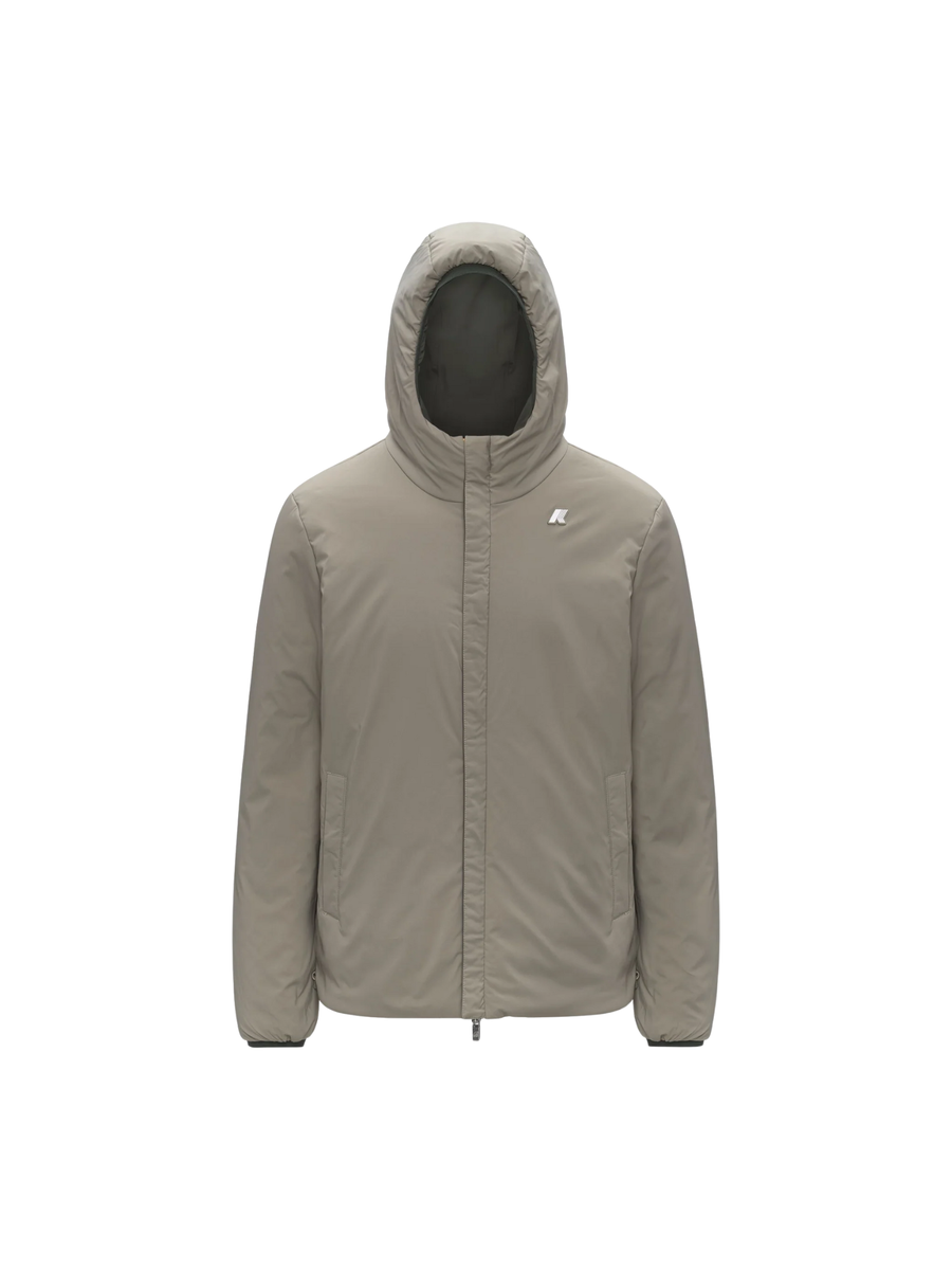 Giubbino "Jack St Warm Double" K-Way verde K6128VW B2P K-WAY 
