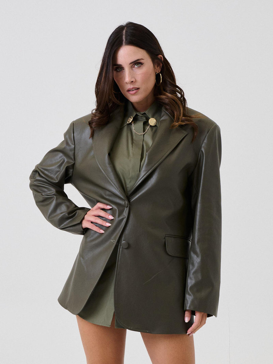 Blazer over Silence Limited verde militare GI581N MILITARY Silence Limited 