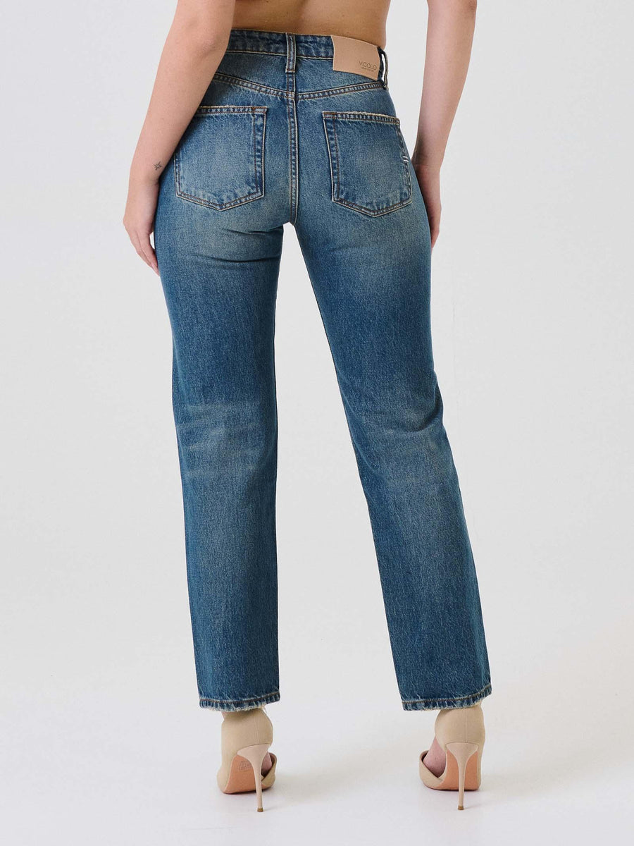 Jeans "Zoe Regular" Vicolo blu DF5048 DNM Vicolo 