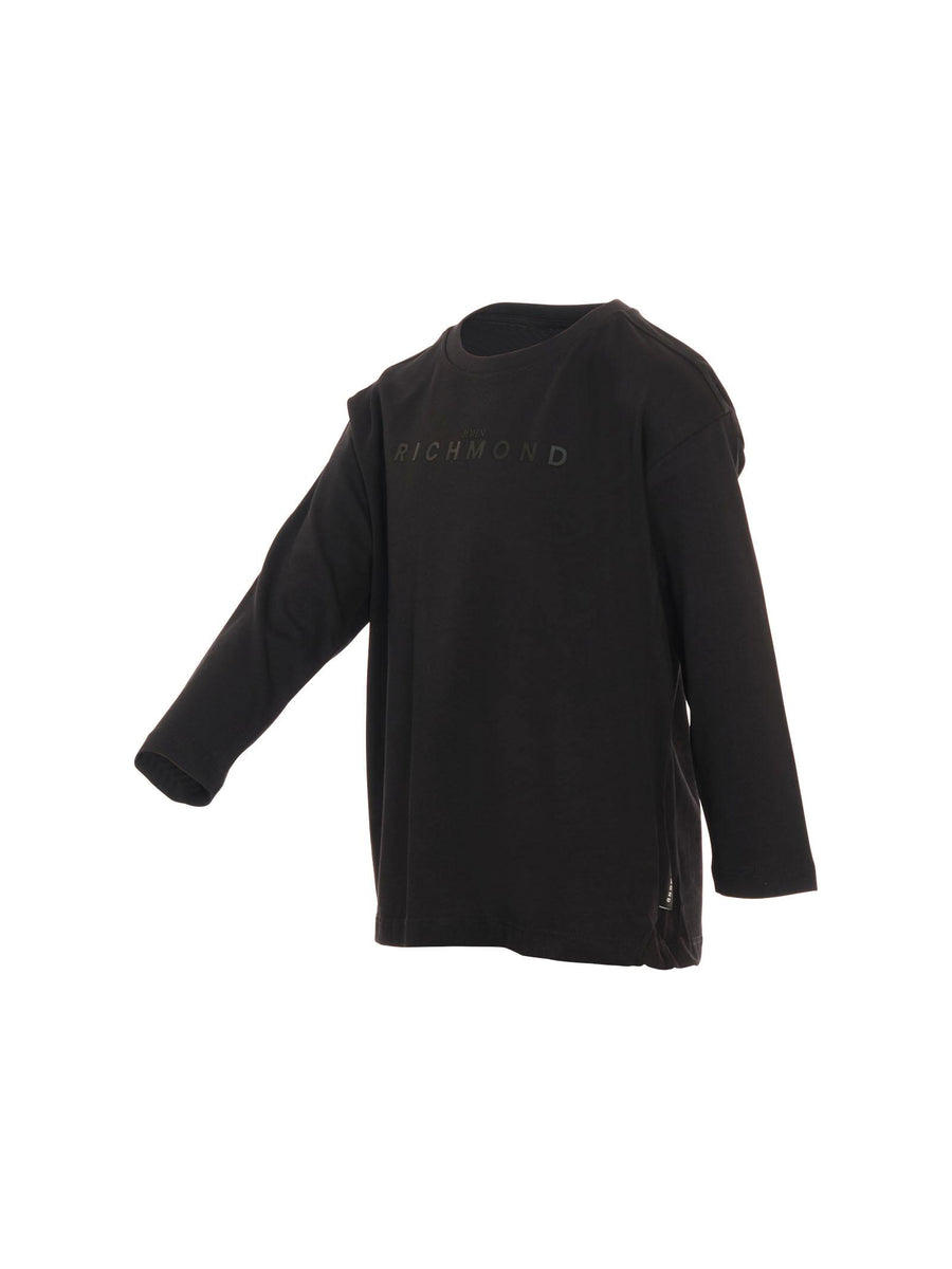 T-Shirt a maniche lunghe John Richmond nera RBA25016TS BLACK John Richmond 