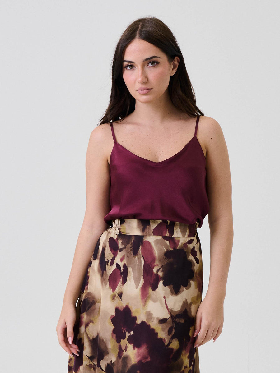 Bluse Armoire vinaccio con scollo rotondo E329T22R VINBRULE Armoire 