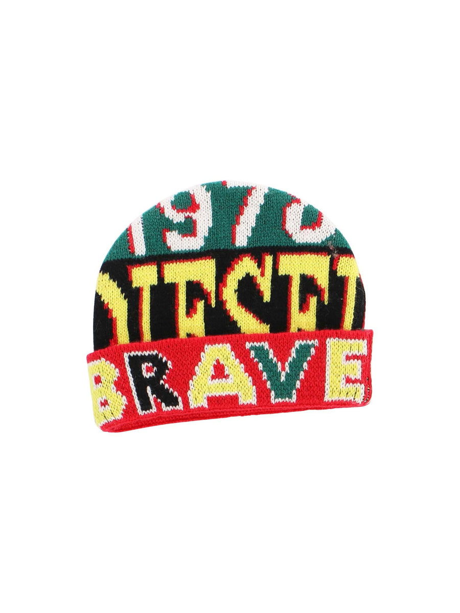 Cappello verde dal design colour block K00445KYAWE K90 Diesel 