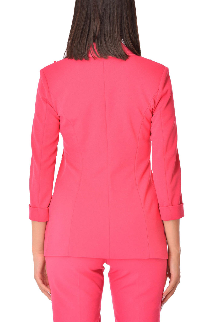 Giacca smoking doppiopetto fucsia geranio JU25DAW GERANIO Imperial 