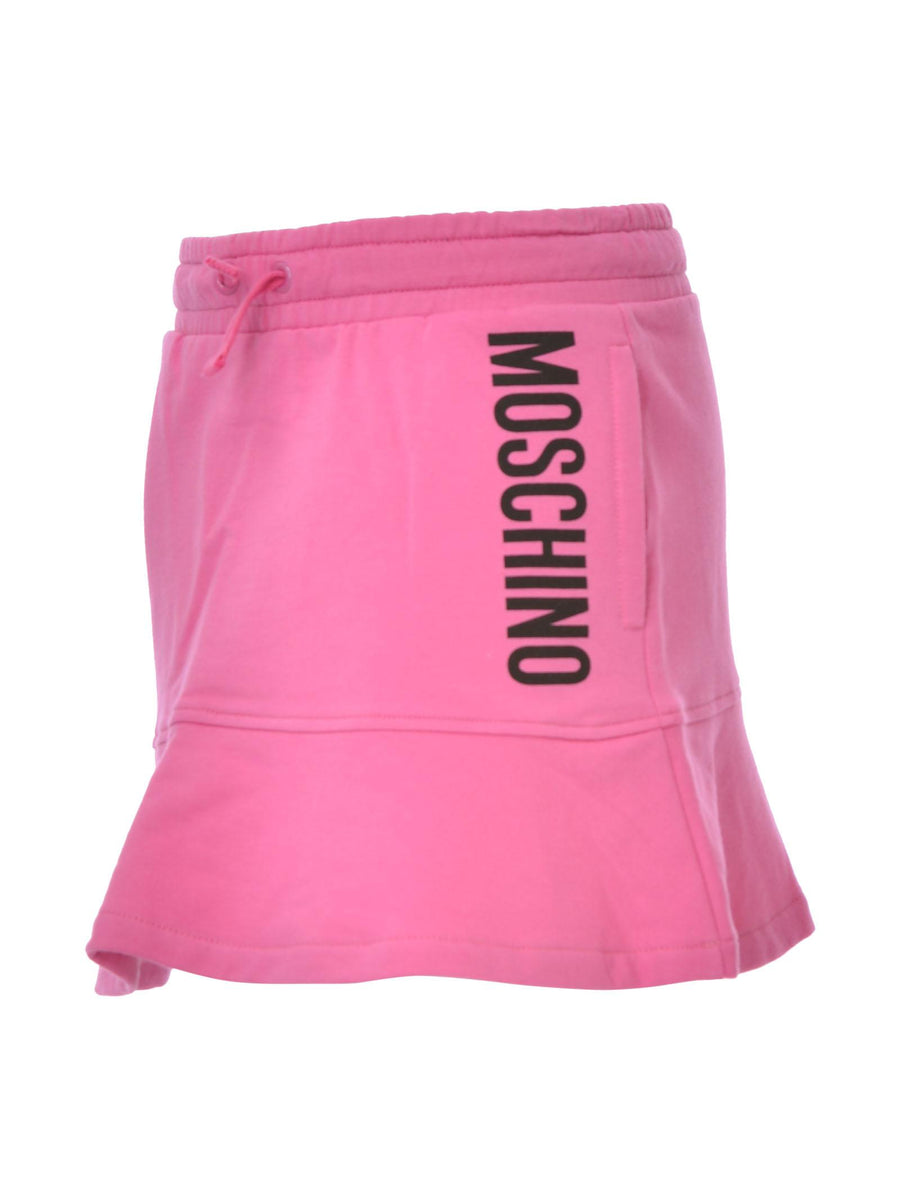 Gonna fucsia con volant HDJ02ALDA26 50879 Moschino 