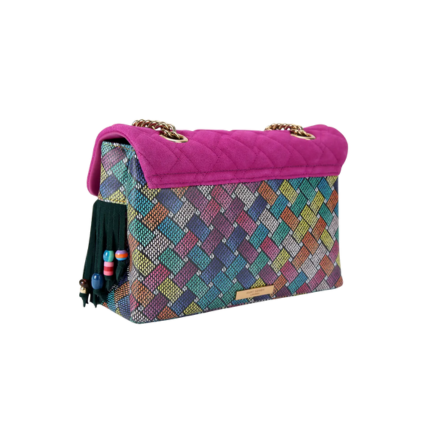 Borsa con frange "Kensington" Kurt Geiger multicolor 375 UNI Kurt Geiger 