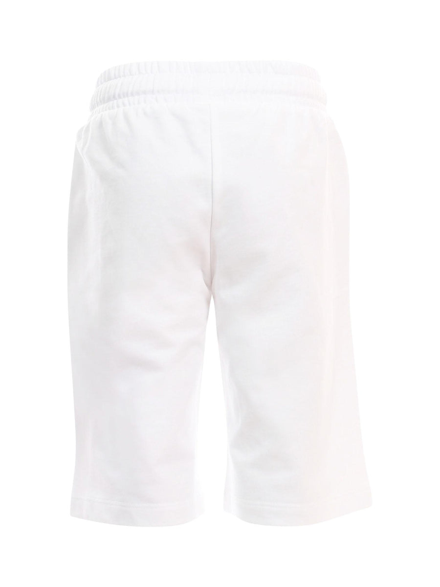 Shorts Moschino bianco con piccolo teddy toy sulla gamba HUQ02A 10101 Moschino 