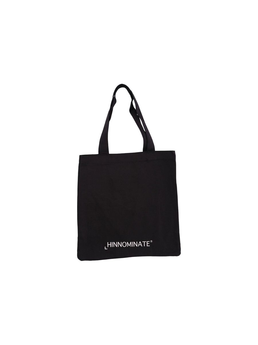 Shopper Hinnominate nera con logo stampato frontale HMACW00110 NE01 Hinnominate 