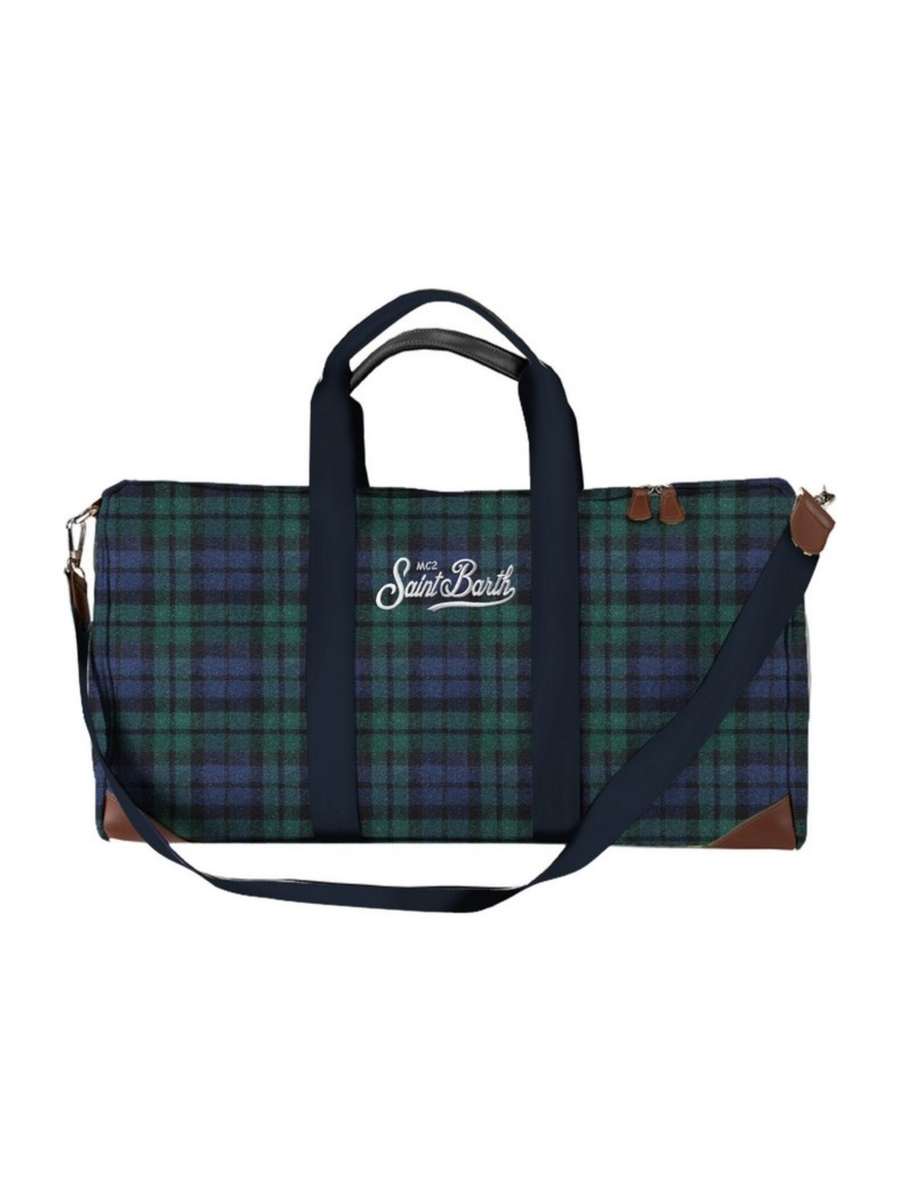 Borsone tartan 5161 Saint Barth scozzese JETL003 00510G MC2 SAINT BARTH 
