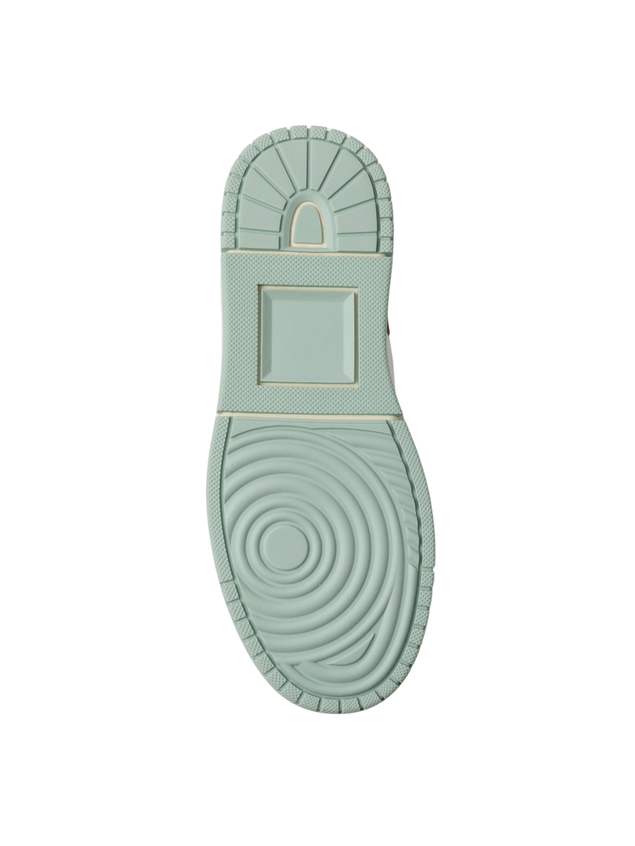 Sneakers "torneo pure" D.a.t.e. bianche e verdi W421-TP-CO WW Date 