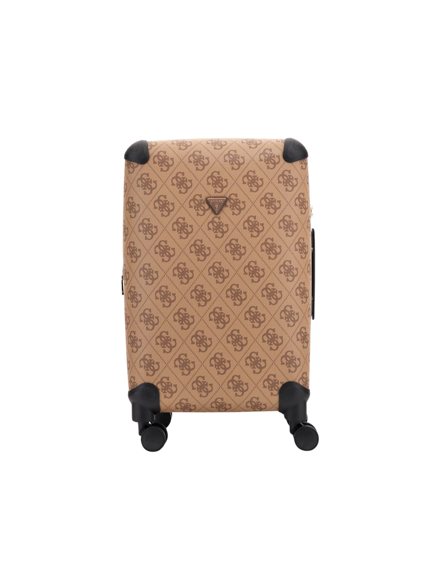 Trolley Guess marrone con logo 4G all over TWOB8688982 LGW Guess 