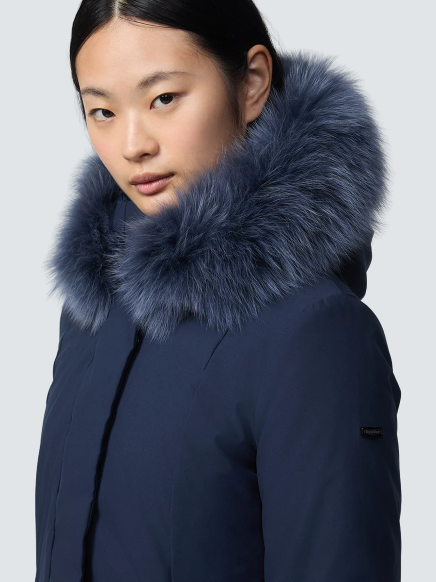 Giubbino Parka imbottito Refrigiwear blu W99108 F03700 Refrigiwear 