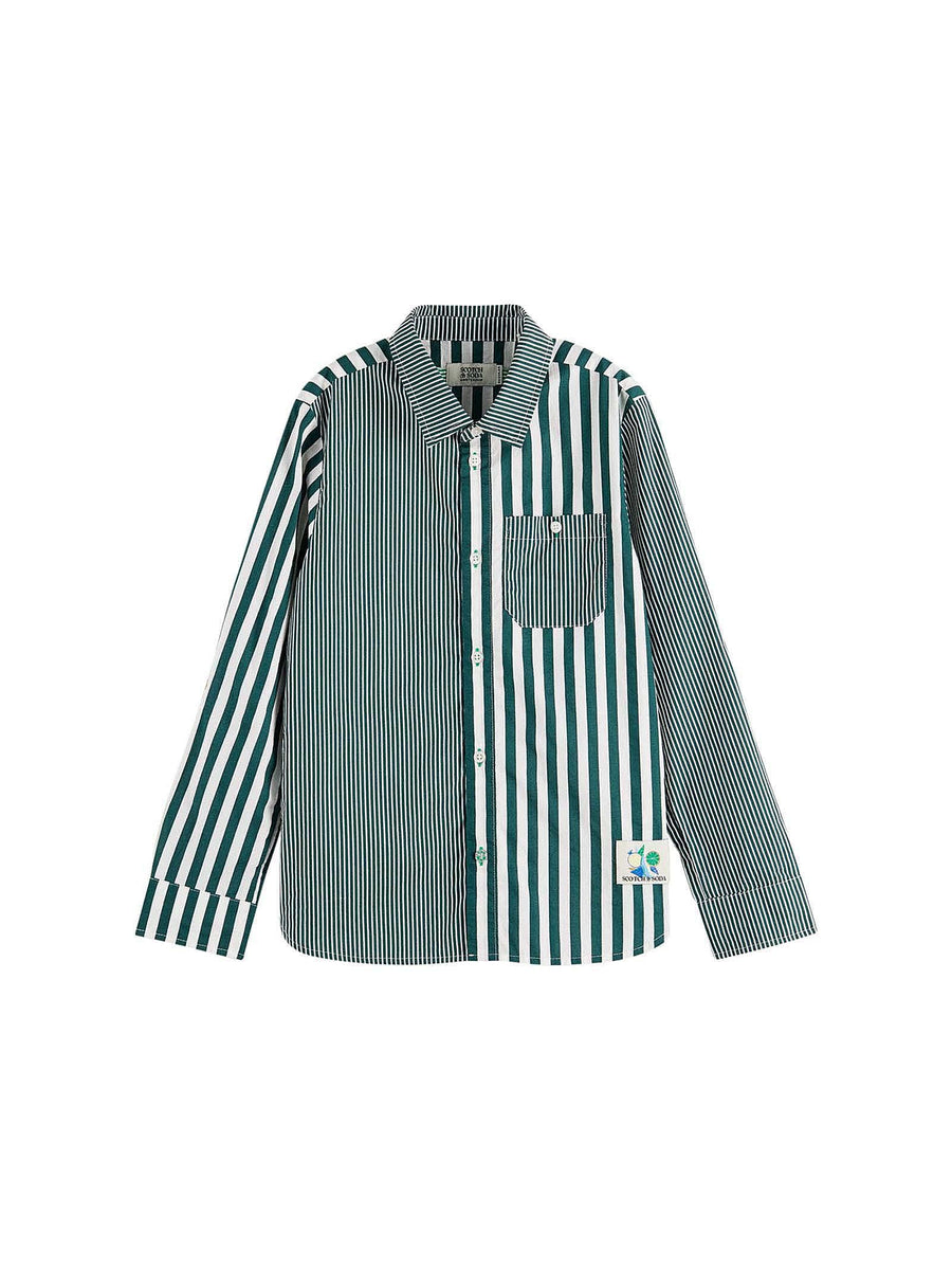 Camicia righe mix & match 170512 5556 Scotch & Soda 