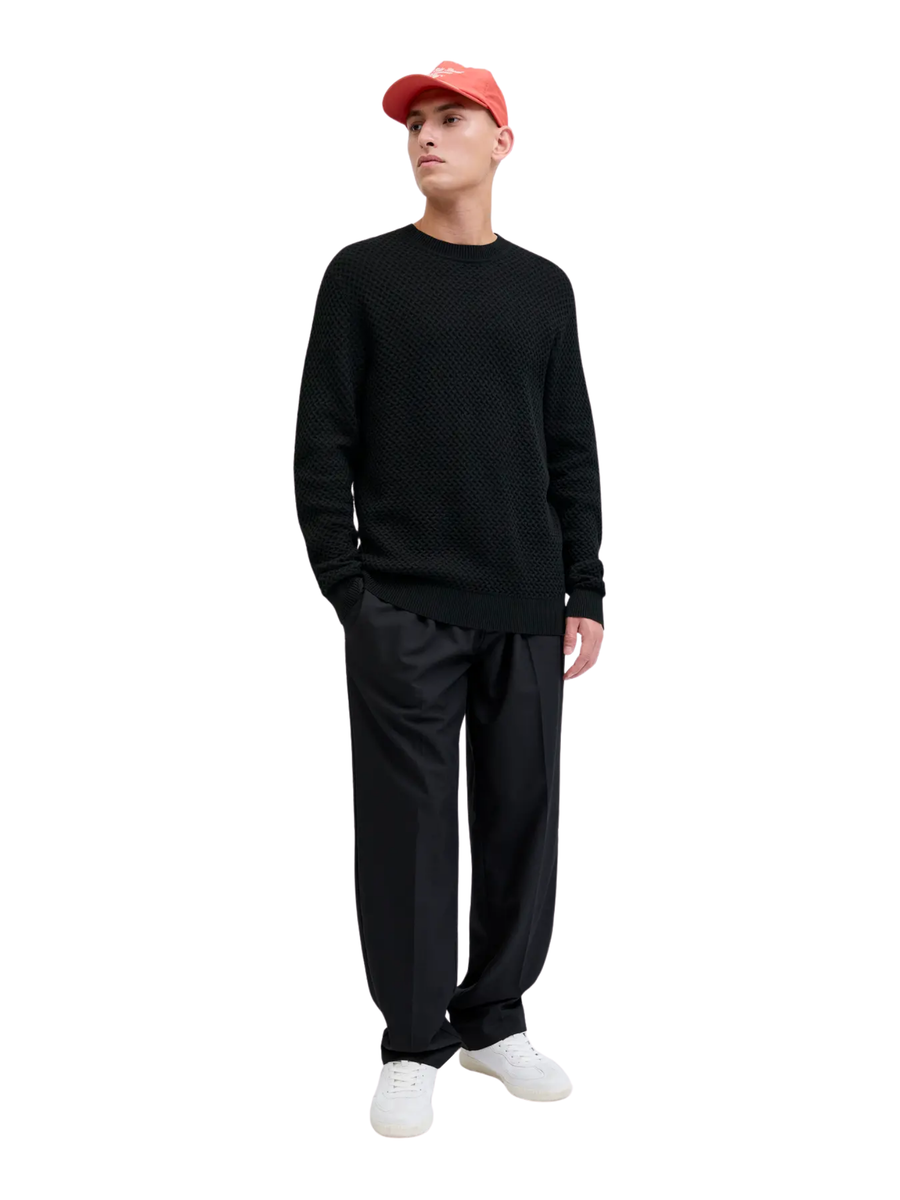 Maglia Jack & Jones nera 12286611 Black Jack & Jones 