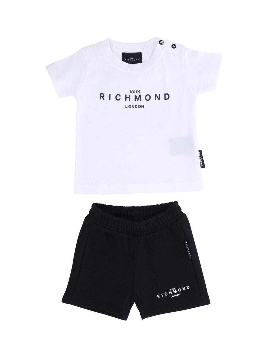 Completo John Richmond bianco e nero RIP25018CF WHT/BLK John Richmond 