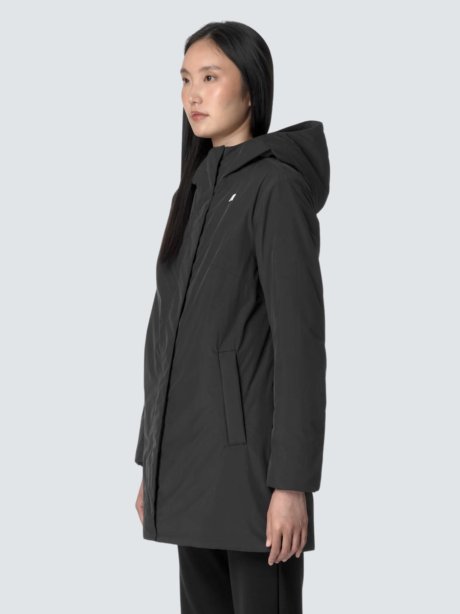 Giubbino "Shopie Soft Touch Marmotta "K-Way nero K71326W AL8 K-WAY 