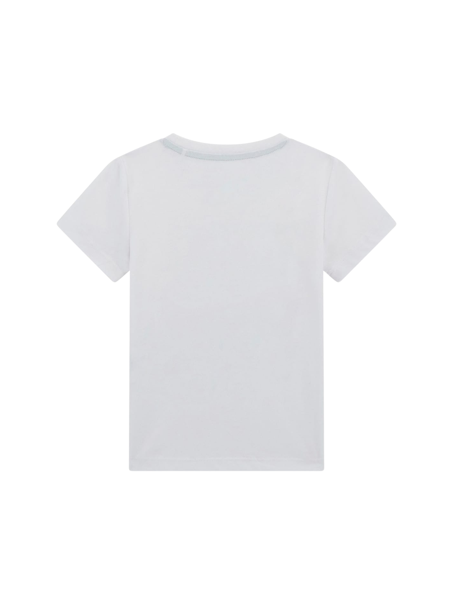 T-Shirt Guess bianca con grafica "Guess 1981 Los Angeles" N5GI16K8HM4 G011 Guess 