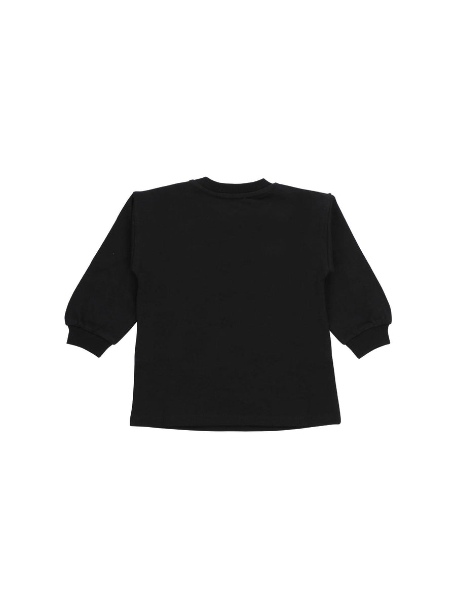 Abito black con teddy e logo lettering MDV0BNLCA14 60100 Moschino 