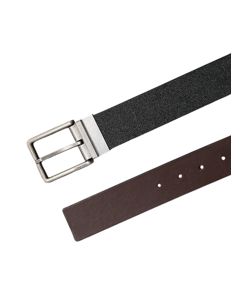 Cintura double-face Calvin Klein nera e marrone LV04D7048G V8N Calvin Klein 