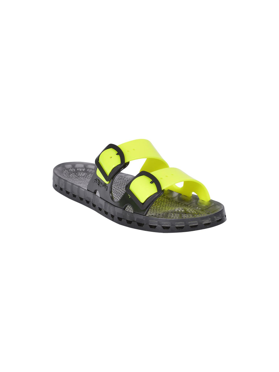 Ciabatte Sensi La jolla Black Fluo giallo 4151/BF 299 Sensi 