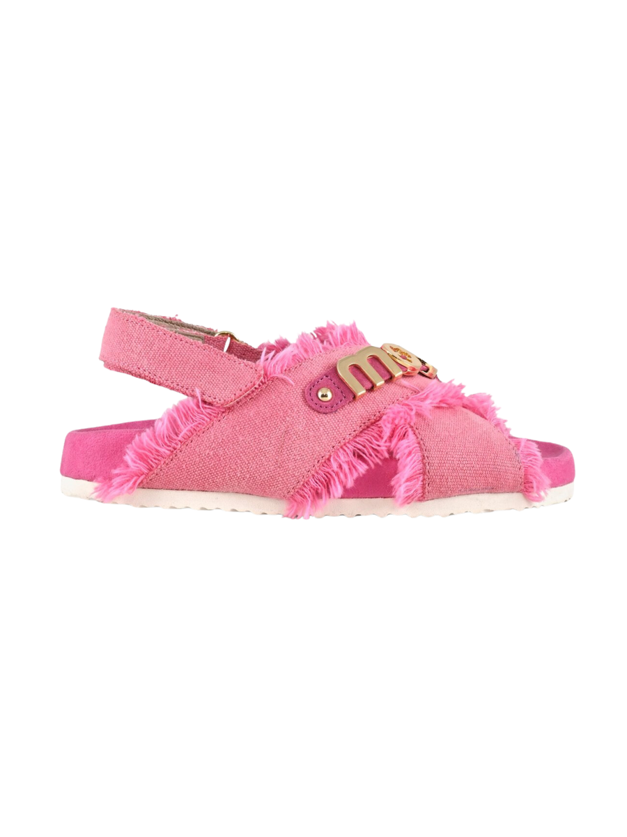 Sandali "bio kid recycled canvas" Mou rosa SK631002K RWFUX Mou 