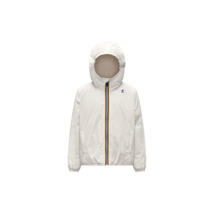 Giubbino "P. Le Vrai 4.0 Claude Orsetto" K-Way bianco K7142TW X42 K-WAY 