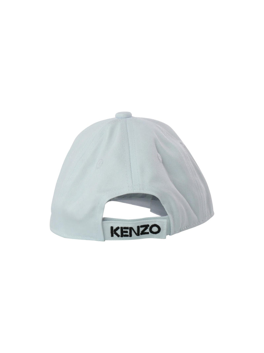 Cappello bianco con ricamo tigre K51028 10P Kenzo 