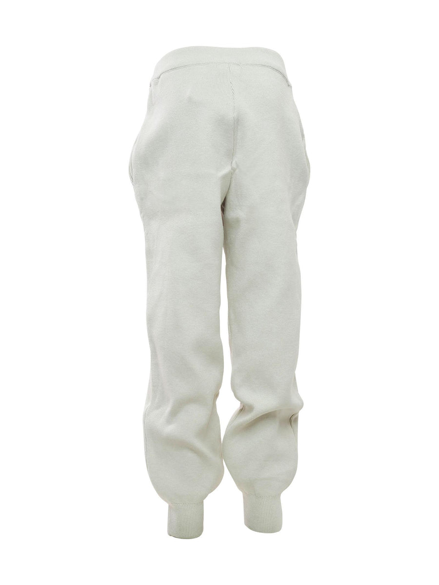 Pantalone panna in maglia 032407 092 Pinko 