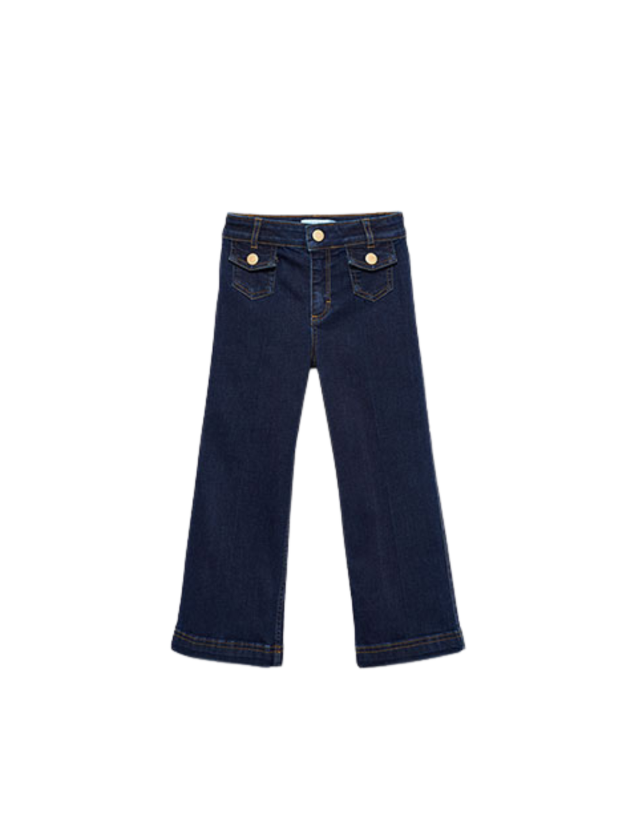 Jeans a zampa Abel & Lula blu lavaggio scuro 5722 Scuro Abel & Lula 