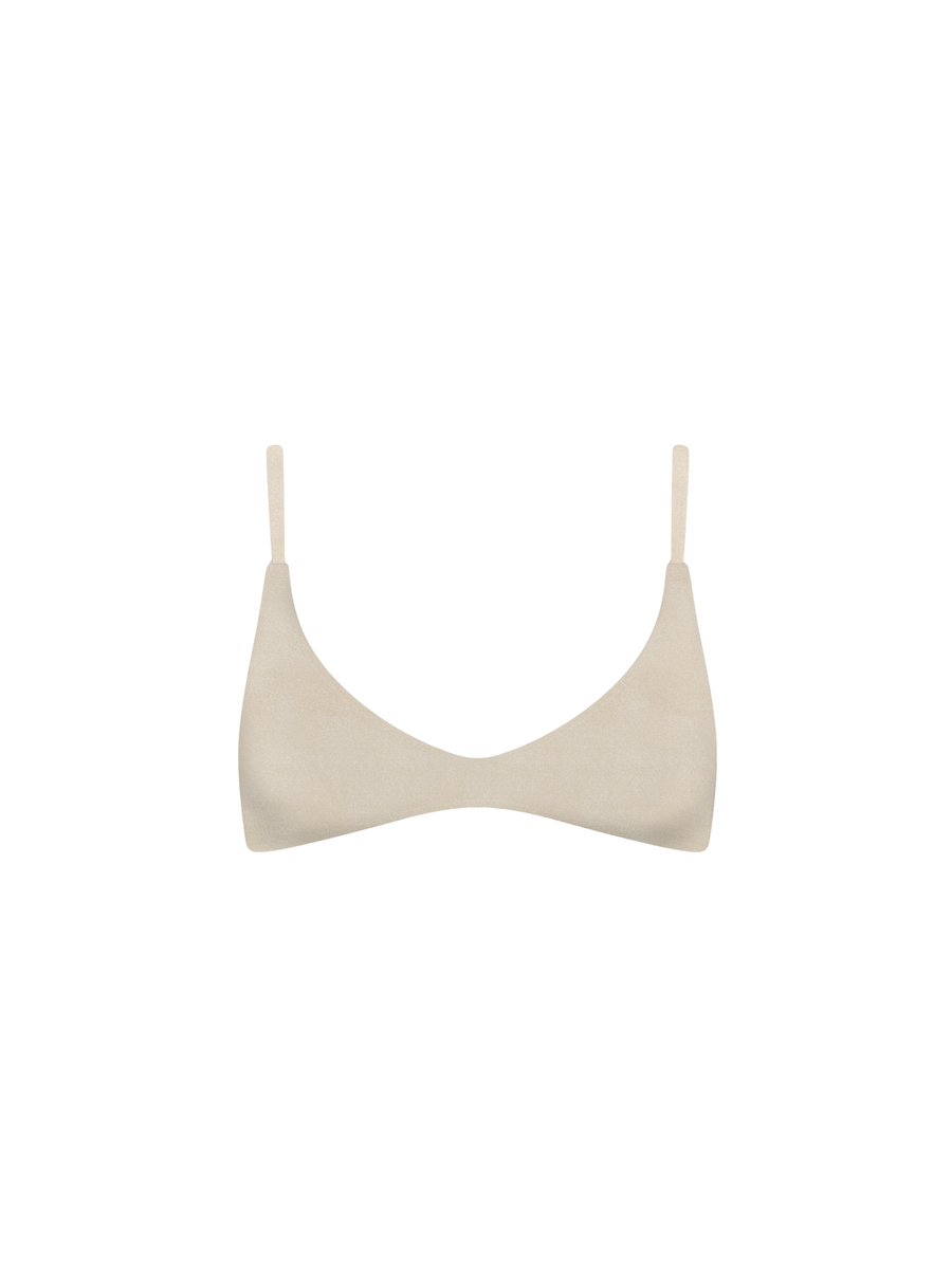 Bralette Saint Barth beige scollata PALO001 01523H MC2 SAINT BARTH 