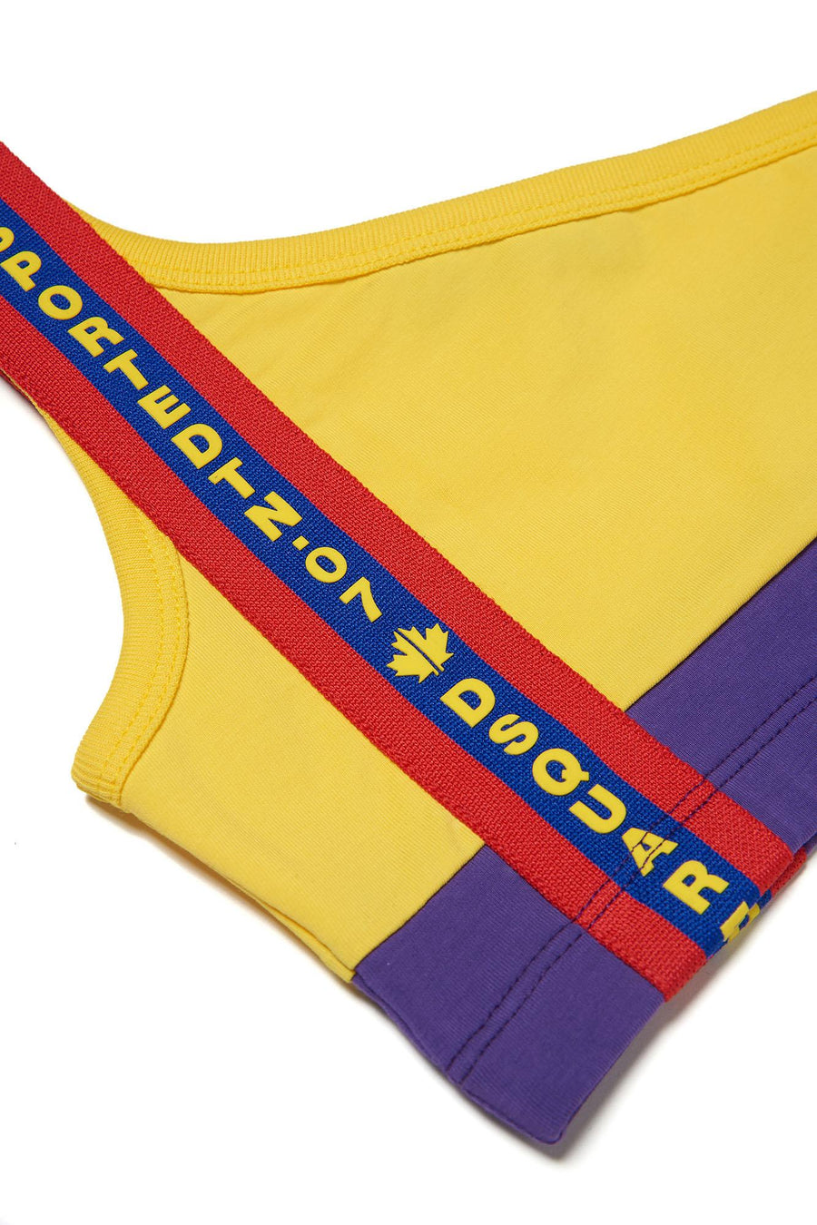 Top giallo sport edtn07 DQ1432D00XN DQ220 Dsquared 