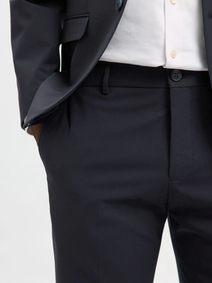 Pantalone "Liam" Selected blu navy 16087825 NAVY Selected 