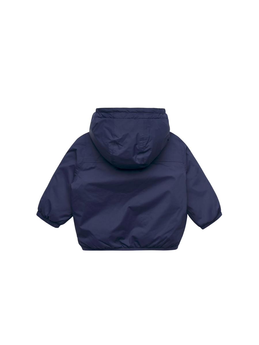 Giubbino "E. Le Vrai 4.0 claudine orsetto" K-Way blu navy K7142RW 867 K-WAY 