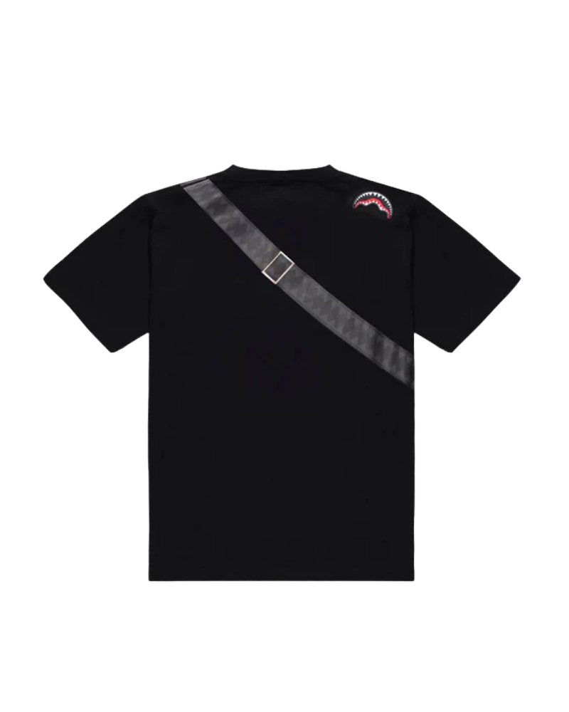 T-Shirt "Takeover The Throne Backpack Sling" Sprayound nera SPY1361 UNI Sprayground 