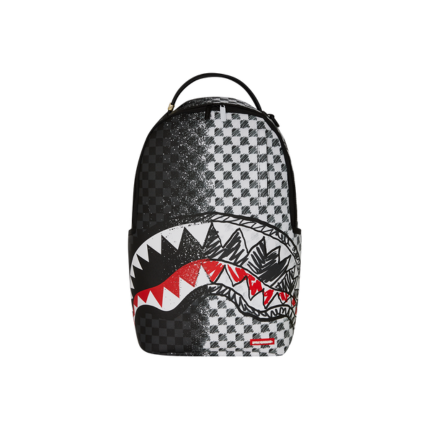 Zaino "Split Graffiti Shark Checkered" Sprayground nero 910B7383 NSZ Sprayground 