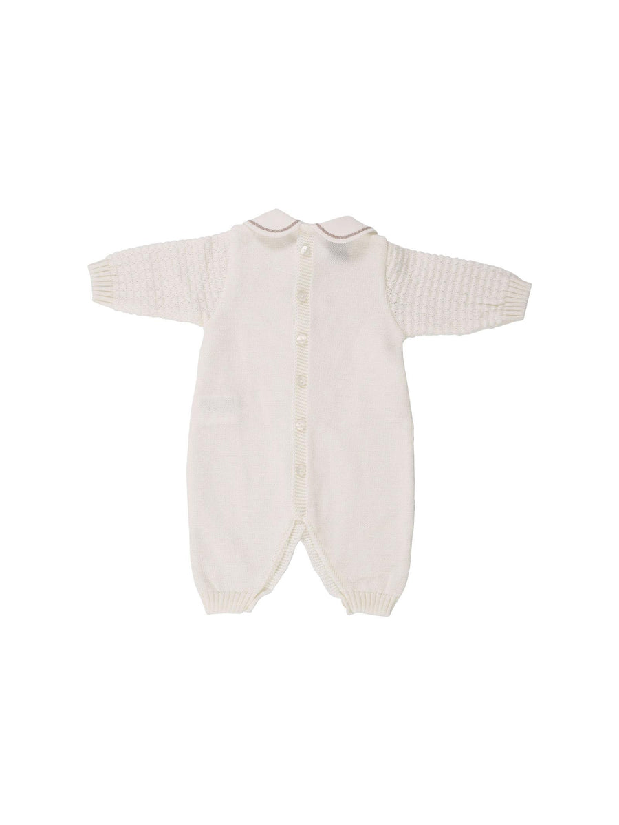 Tutina con ricami panna IG1110 238 Marlù 