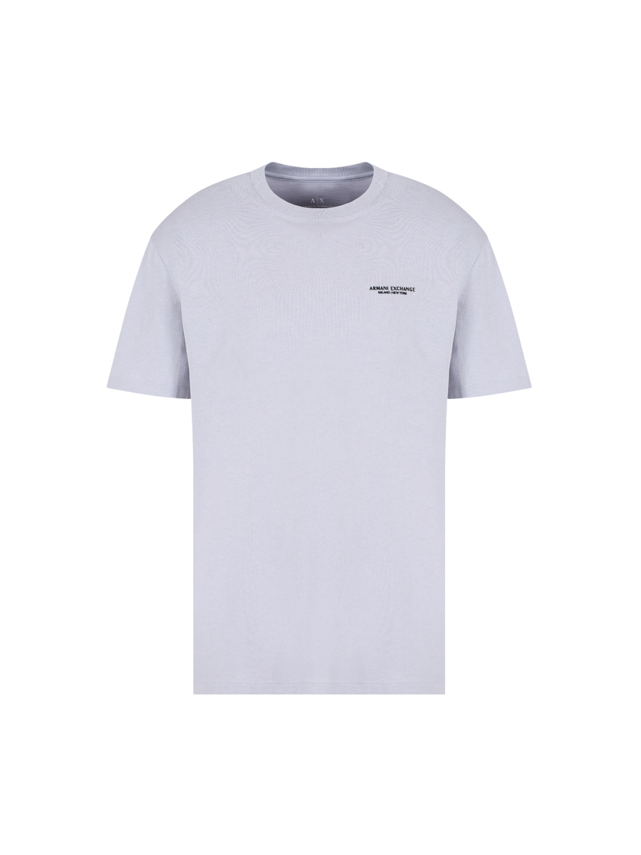 T-shirt Armani Exchange lilla con logo sul petto 8NZT91Z8H4Z UA047 Armani Exchange 