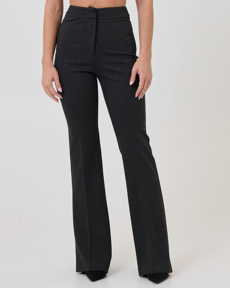 Pantalone a zampa Silence Limited grigio SLPA014 GRAPHITE Silence Limited 