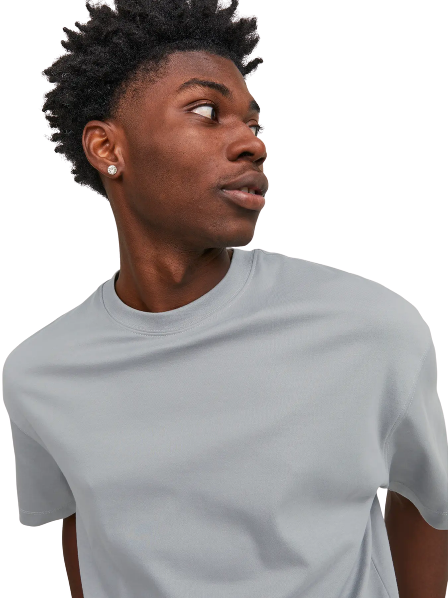 T-Shirt Jack & Jones grigia 12254412 Ultimate Grey Jack & Jones 