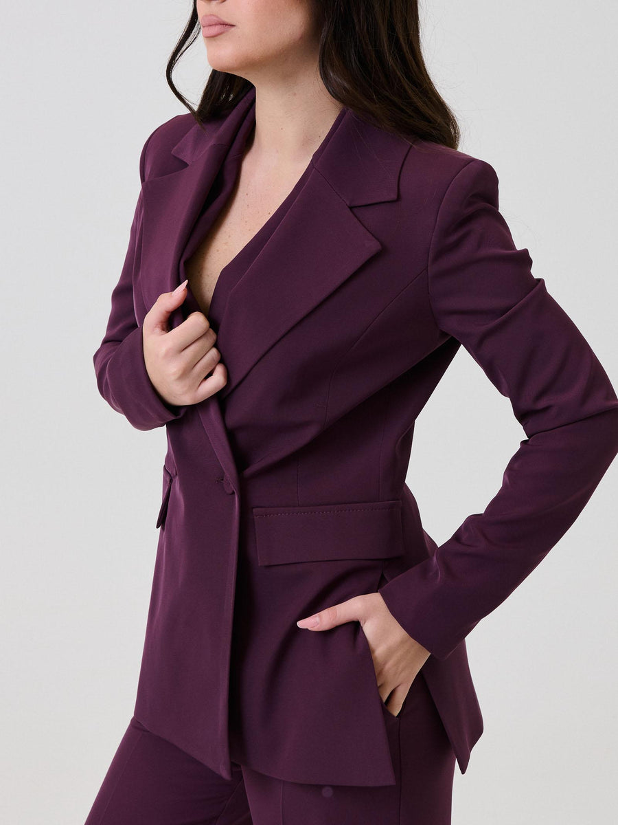 Giacca doppiopetto "Kadì" Armoire bordeaux 25517 BORDEAUX Armoire 