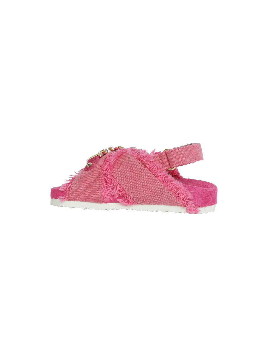 Sandalo criss cross rosa SK631001K RWFUX Mou 