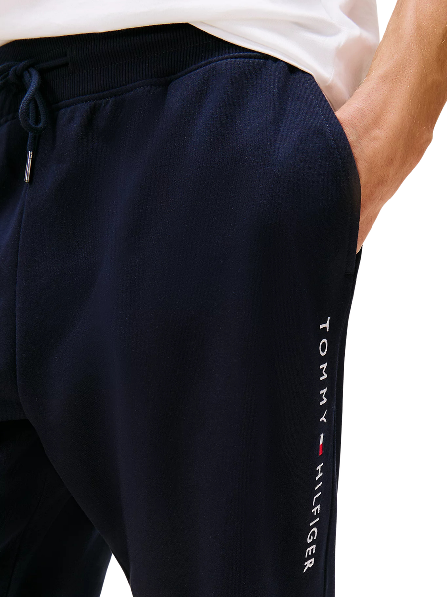 Joggers lounge Original Tommy Hilfiger blu navy con logo UM0UM03664 DW5 Tommy Hilfiger 